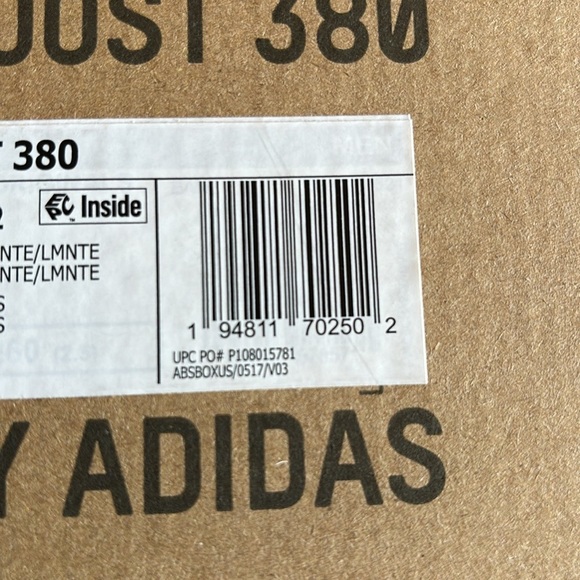 Yeezy Boost 380. US 8 1/2. BRAND NEW, in original box. main image 6